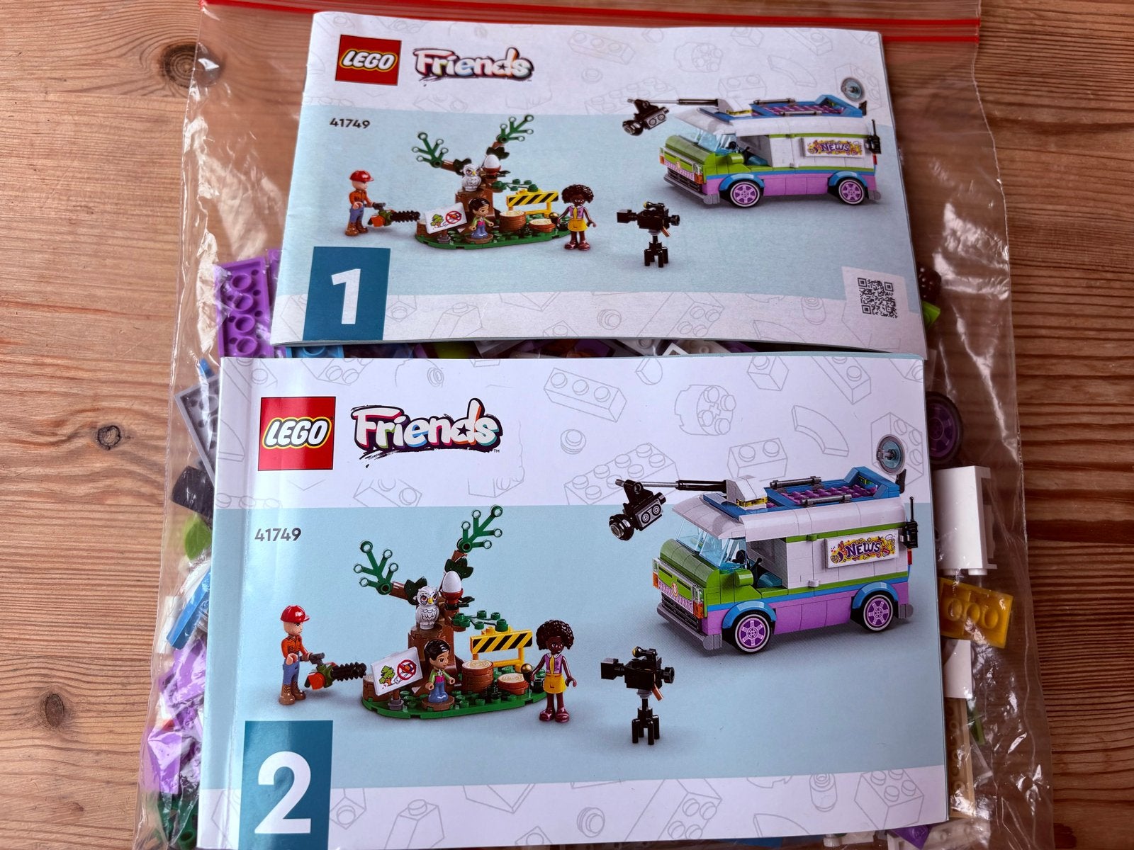 Lego Friends Mobiele Nieuwsbus 41749, Lego, Friends, Ophalen of Verzenden, Zo goed als nieuw