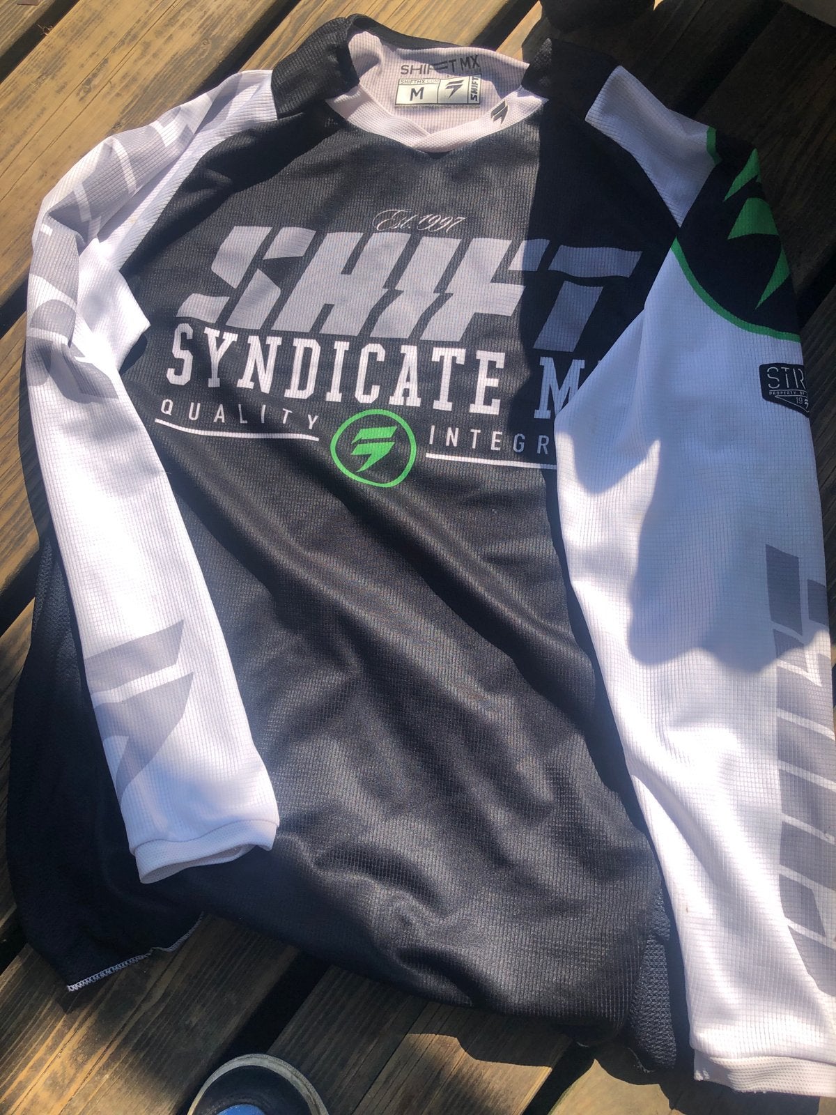 Shift MX Syndicate Motocross Shirt Maat M, Ophalen of Verzenden, Nieuw, Maat 48/50 (M), Zwart