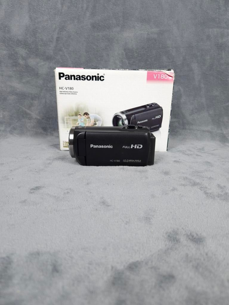 Panasonic Videocamera HC-V180 Full HD 90x Zoom Zwart Compact, Full HD, Panasonic, ., 20x of meer