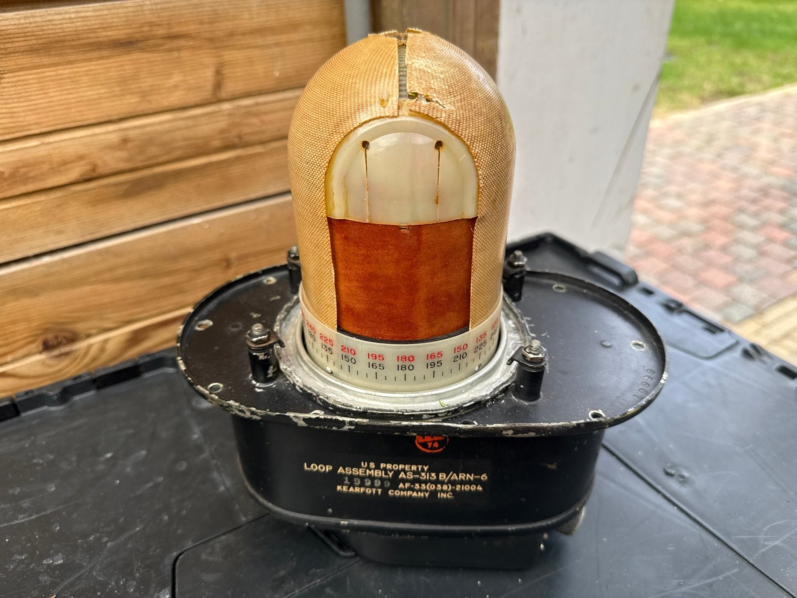 Loop antenne voor ARN-6 radiocompas (beschadigd, werkend), Verzamelen, Militaria | Algemeen, Ophalen of Verzenden
