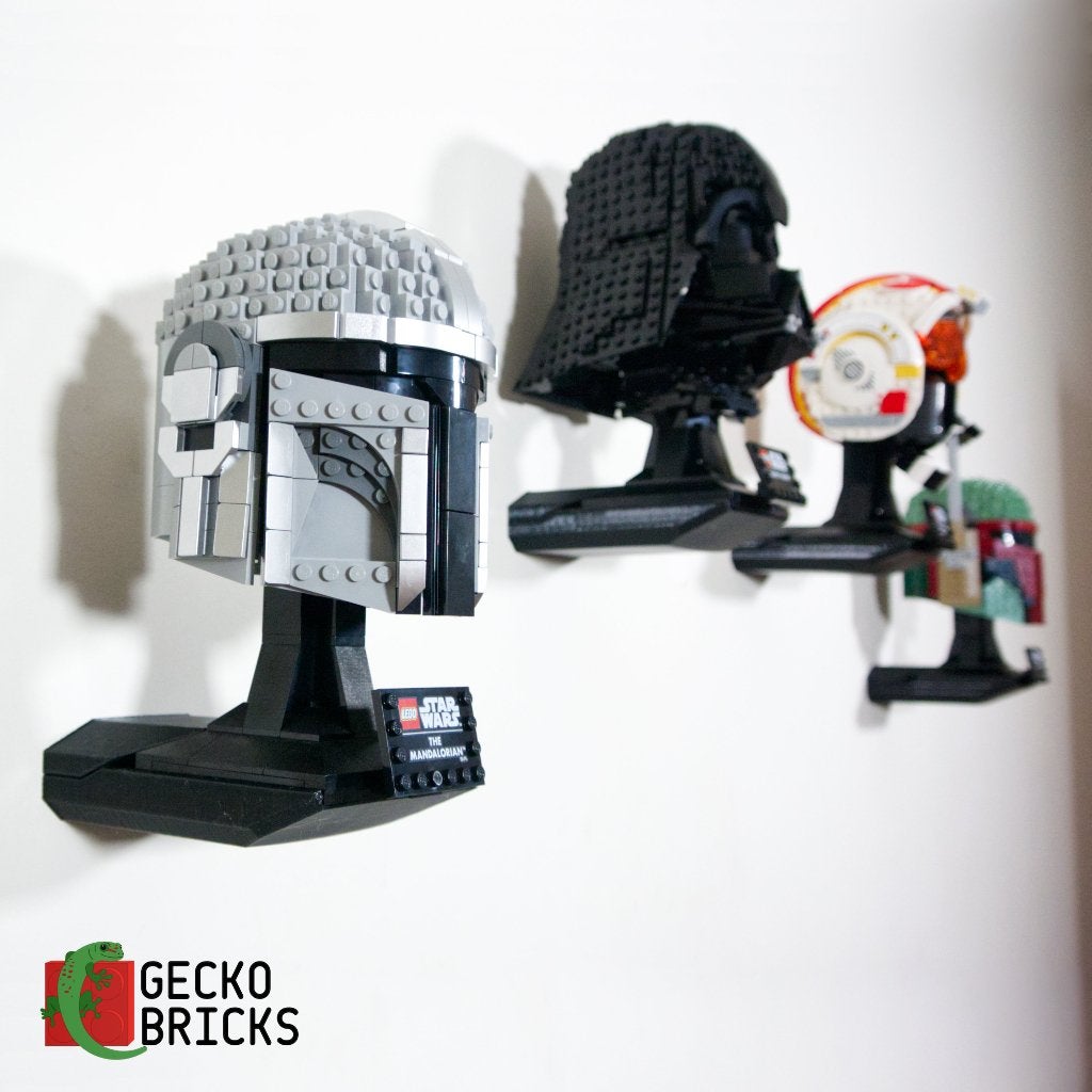 Wandbeugel geschikt voor LEGO Helmet Series Displaystandaard, Wandhanger, Zwart, Nieuw, Ophalen of Verzenden