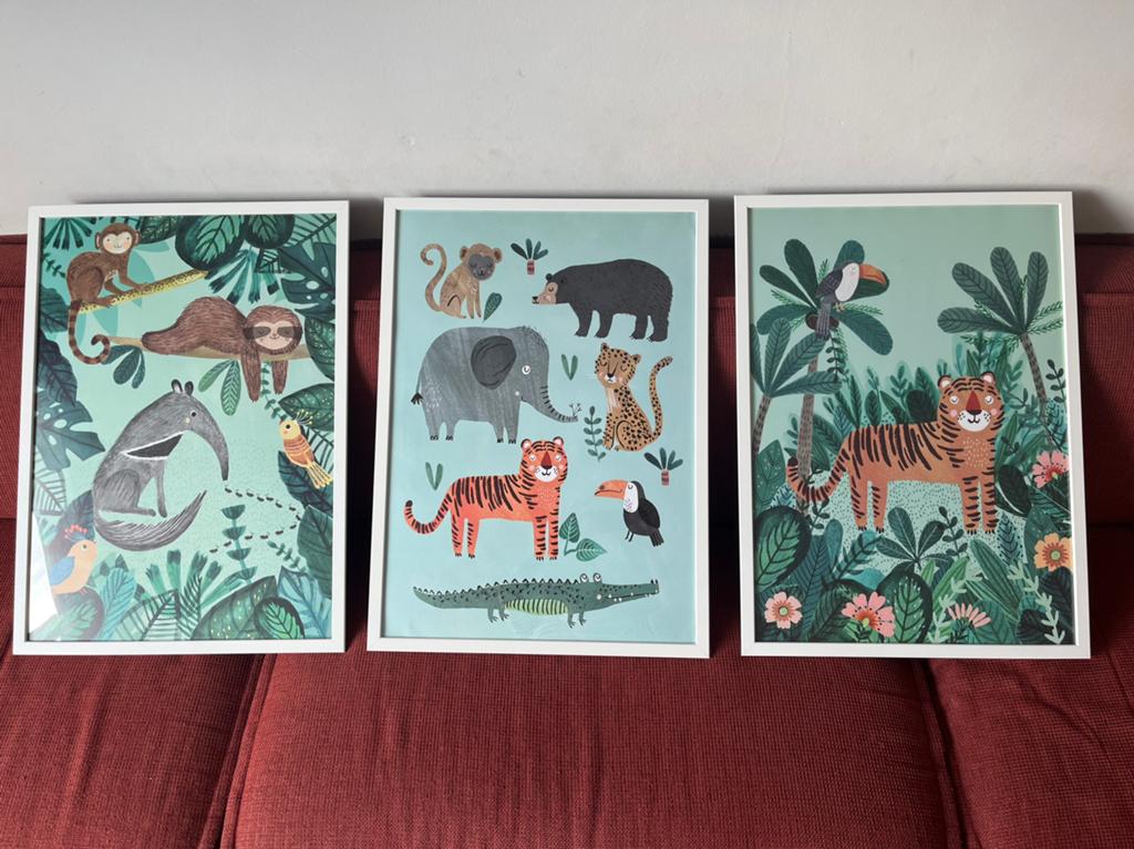 Ingelijste print poster kinderkamer, Ophalen