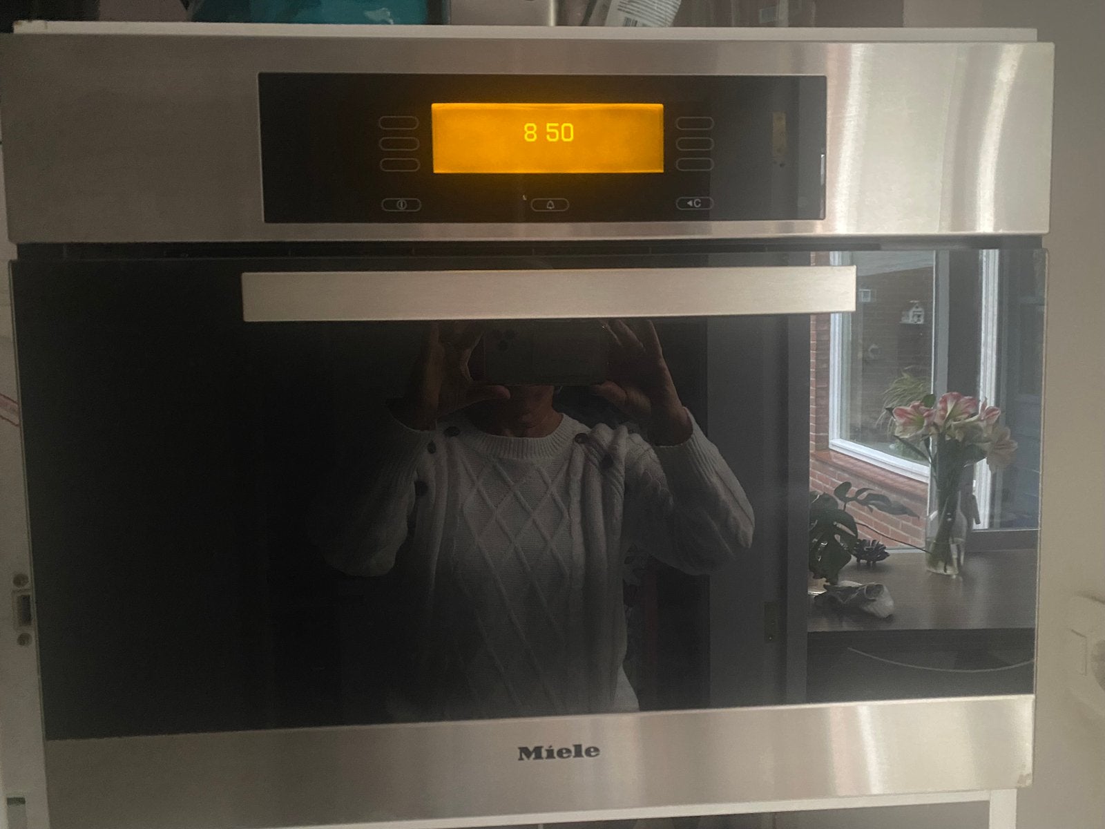 Miele inbouw stoomoven, Ophalen, 45 tot 50 cm, Inbouw, Miele