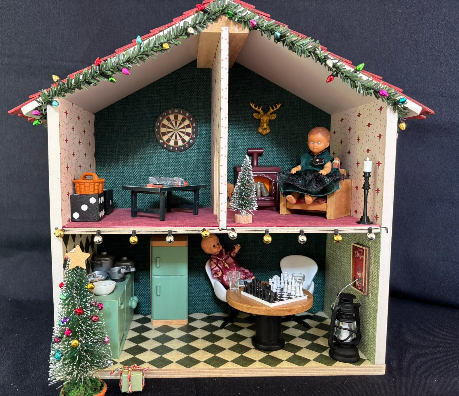 Kersthuisje nr 3, Verzamelen, Ophalen, Nieuw, Poppenhuis