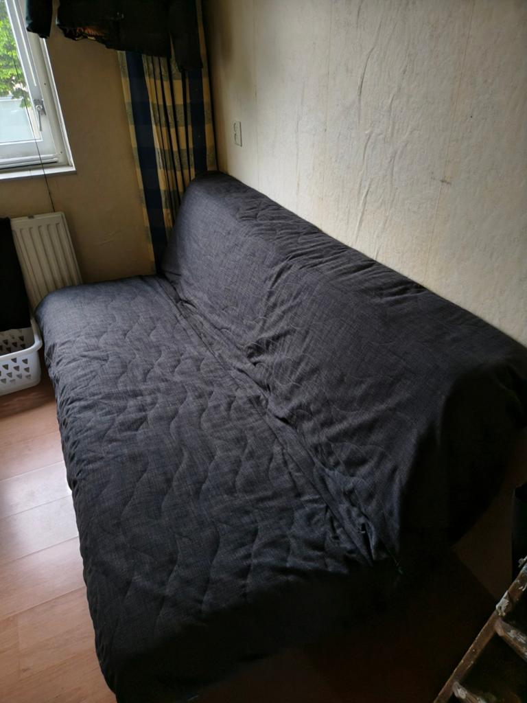 Slaapbank, Huis en Inrichting, Ophalen, Tweepersoons, 190 cm of minder, Zo goed als nieuw