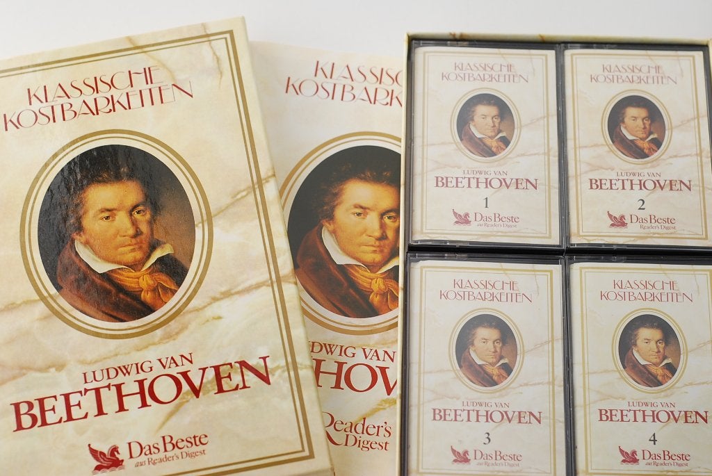 Wolfgang Amadeus Mozart Ludwig van Beethoven Cassettebandjes, Cd's en Dvd's, Das Beste aus Reader's Digest, Klassiek, Onbekend
