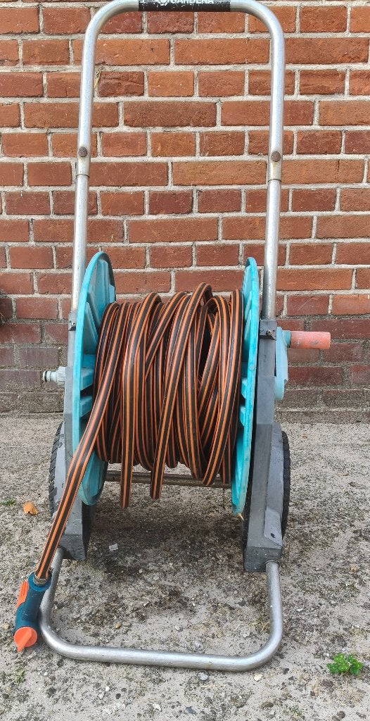 Gardena tuinslang haspel tuinhaspel tuinslanghaspel, Ophalen, Gebruikt, Tuinslanghaspel