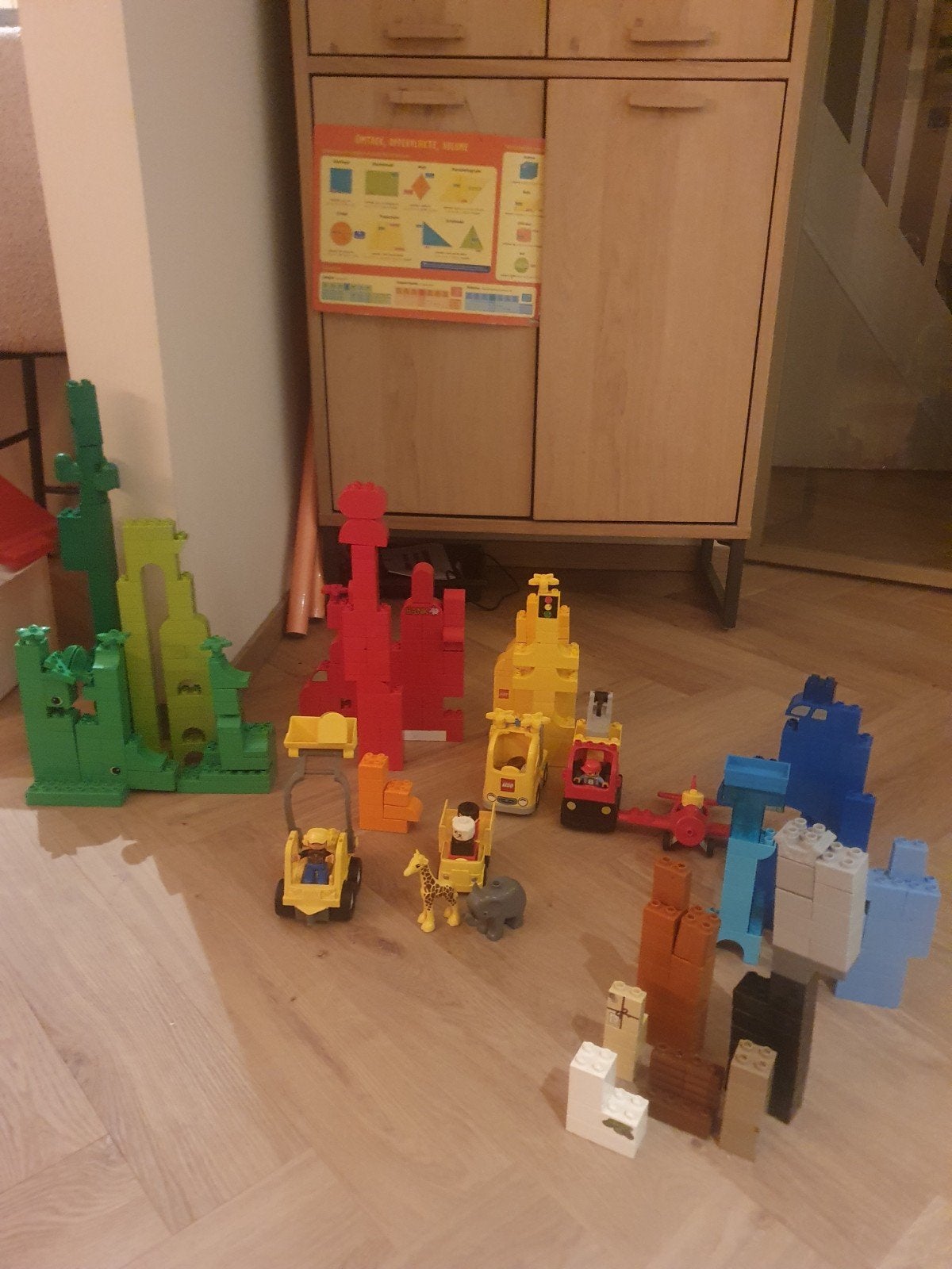 Tas vol met LEGO Duplo, Kinderen en Baby's, Speelgoed | Duplo en Lego, Ophalen of Verzenden, Zo goed als nieuw, Duplo