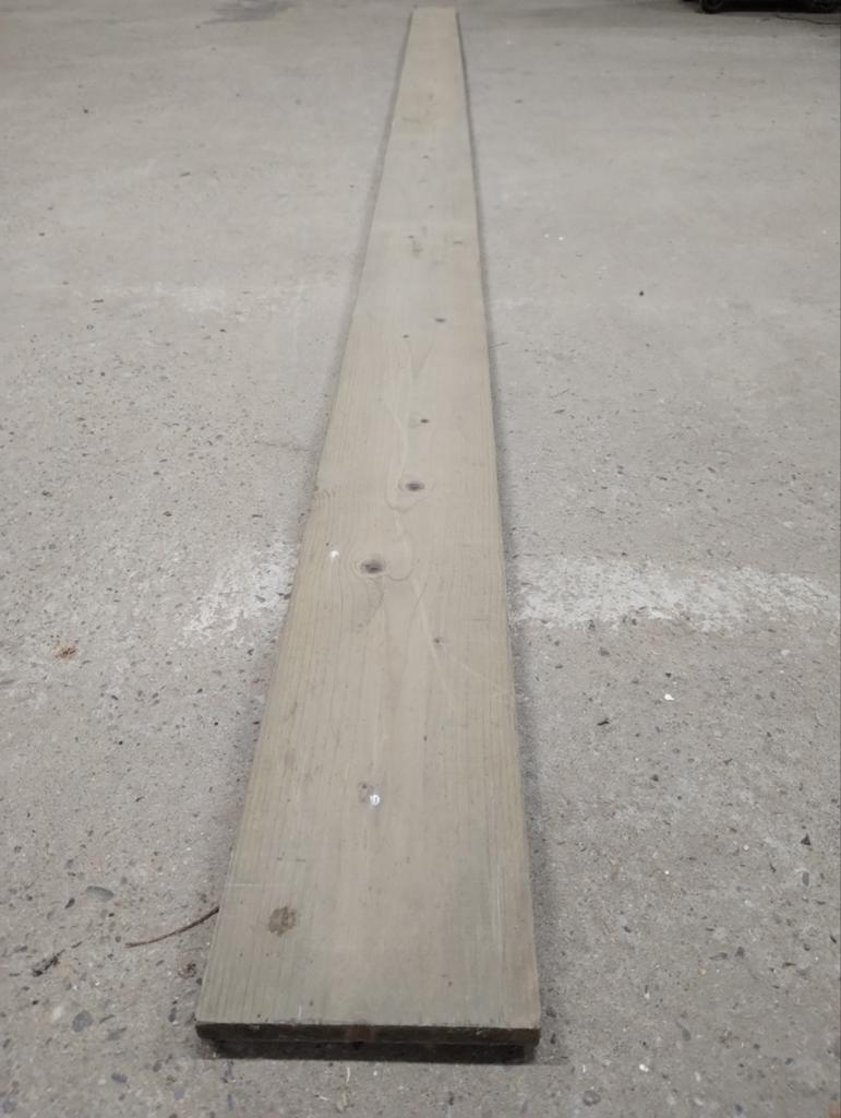 Groen geïmpregneerde plank 18x170 mm, Ophalen, Nieuw, 250 cm of meer, Planken
