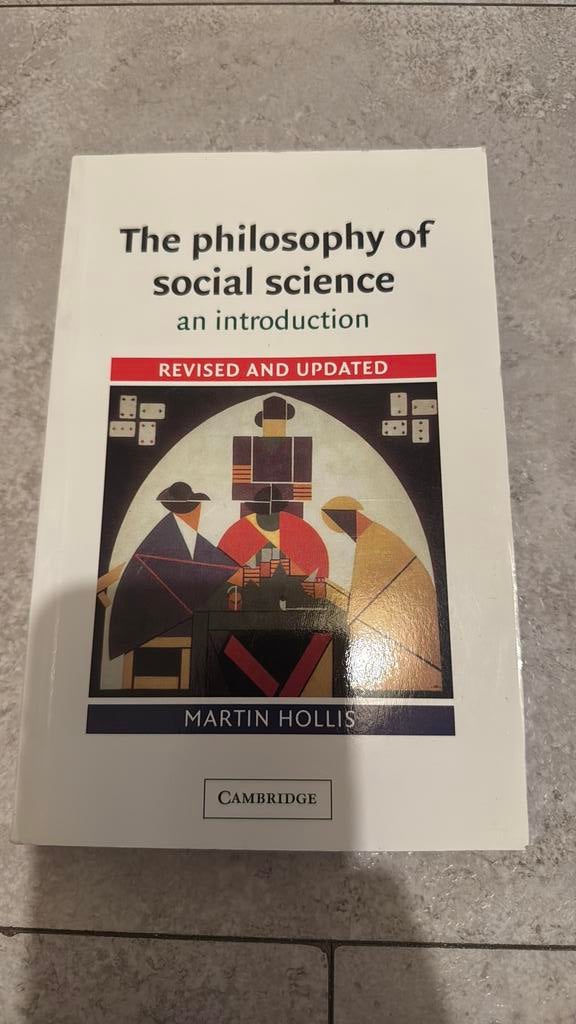 The philosophy of aocial science, Ophalen of Verzenden, Zo goed als nieuw