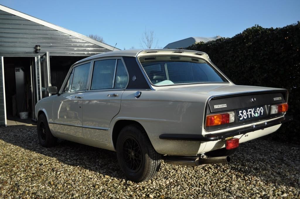 Triumph Dolomite 1850  1975 wit, Auto's, Stof, Wit, Origineel Nederlands, 1854 cc