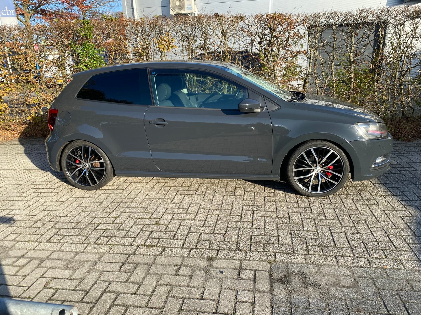Volkswagen Polo 1.2 TSI 66KW 2015 Grijs 220.000 km, Auto's, 40 €/maand, 4 cilinders, Bedrijf, Handgeschakeld
