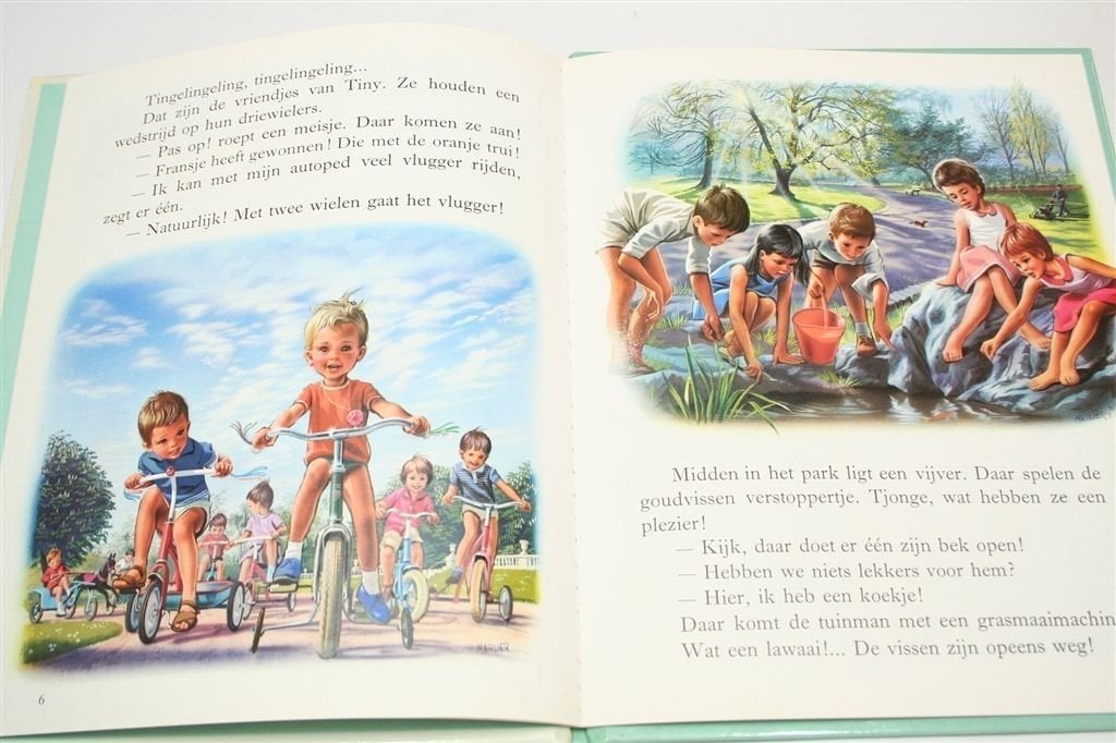 Tiny in het Park — Nostalgisch Prentenboek 1976, Ophalen of Verzenden, Gelezen