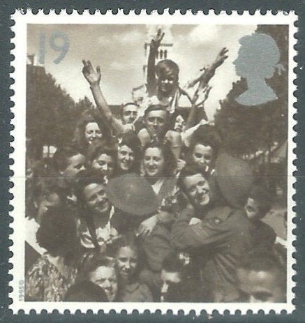 ENGELAND 1995 19p. 50j. Einde WW II, Michel: 1572, Postfris., Verzenden, Postfris