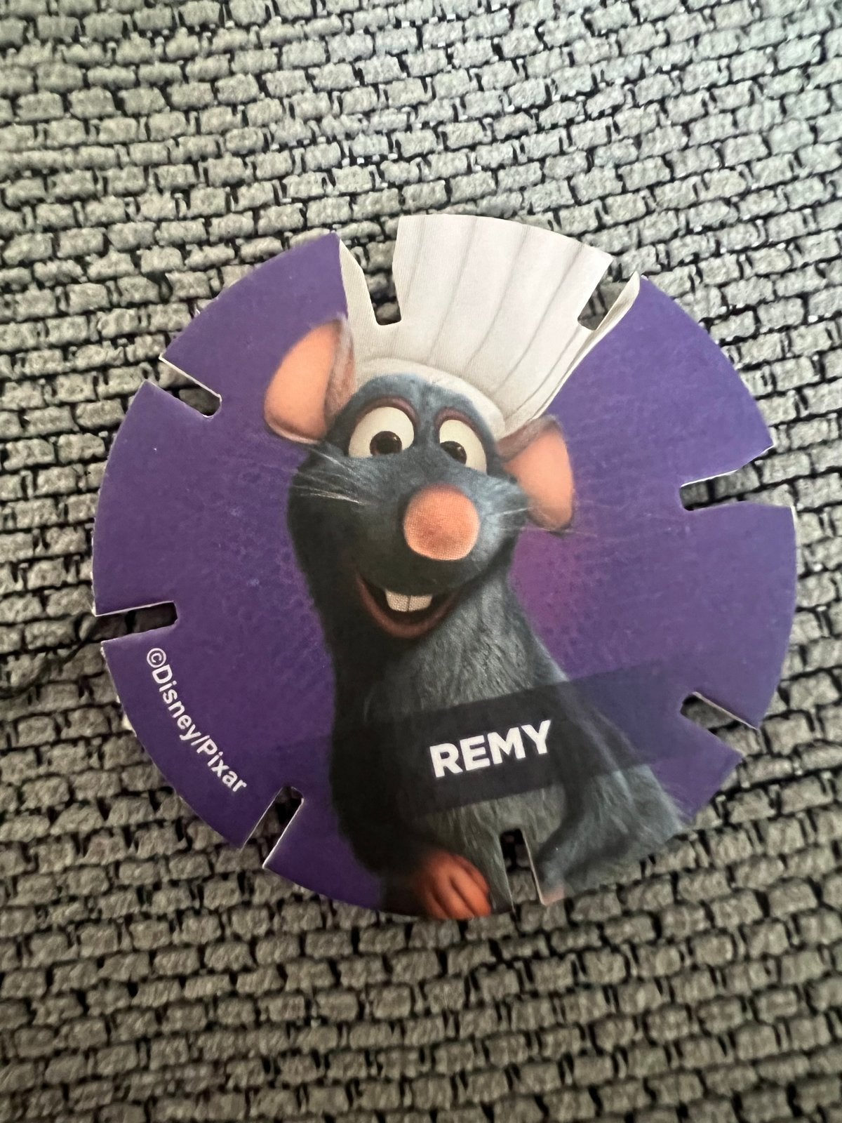 Disney Diskey Remy Ratatouille, Verzamelen, Ophalen of Verzenden, Overige figuren, Gebruikt, Overige typen