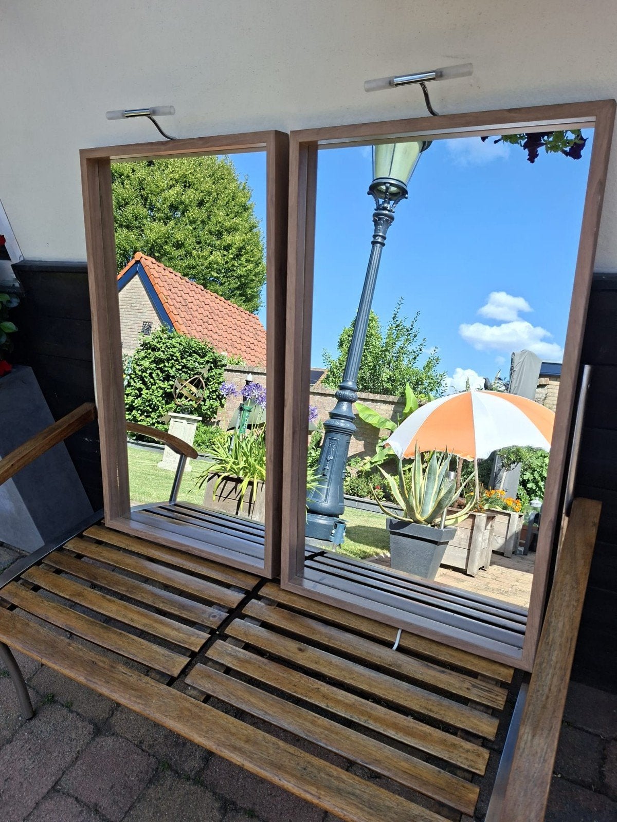 Spiegel, Doe-het-zelf en Verbouw, Ophalen, Minder dan 80 cm, Glasplaat, Minder dan 80 cm