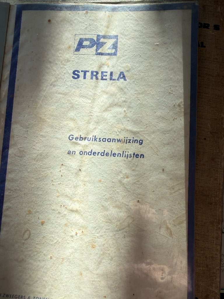 Handleiding voor pz strela, Ophalen of Verzenden