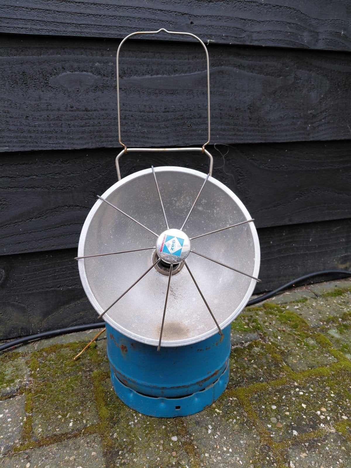 Campingaz heater, Ophalen, Gebruikt
