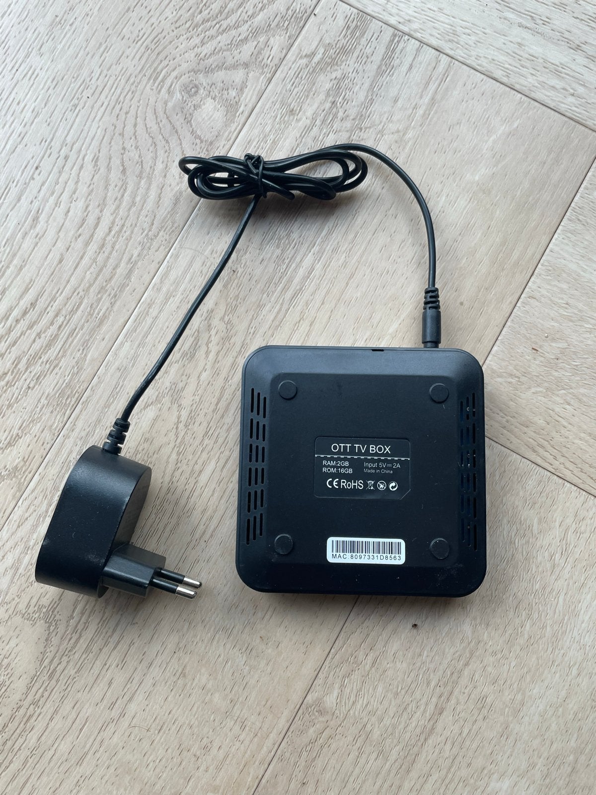 OTT TV Box - 2GB RAM, 16GB ROM, Ophalen of Verzenden, Gebruikt, USB 2, Minder dan 500 GB