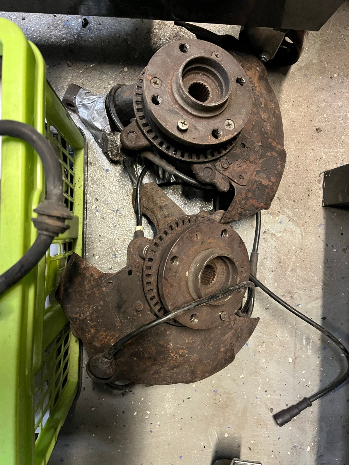 Fusee remklauwen vw girling 54 v en a revisie set, Auto-onderdelen, Ophalen of Verzenden, Gebruikt