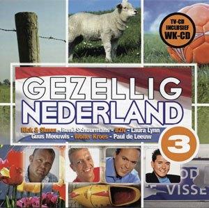 Gezellig Nederland 3 2XCD, Cd's en Dvd's, Cd's | Nederlandstalig, Zo goed als nieuw, Pop, Verzenden