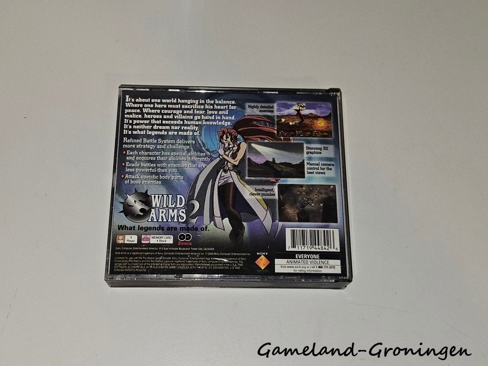 Wild Arms 2 (PS1) NTSC, Gebruikt, -, -, 1 speler