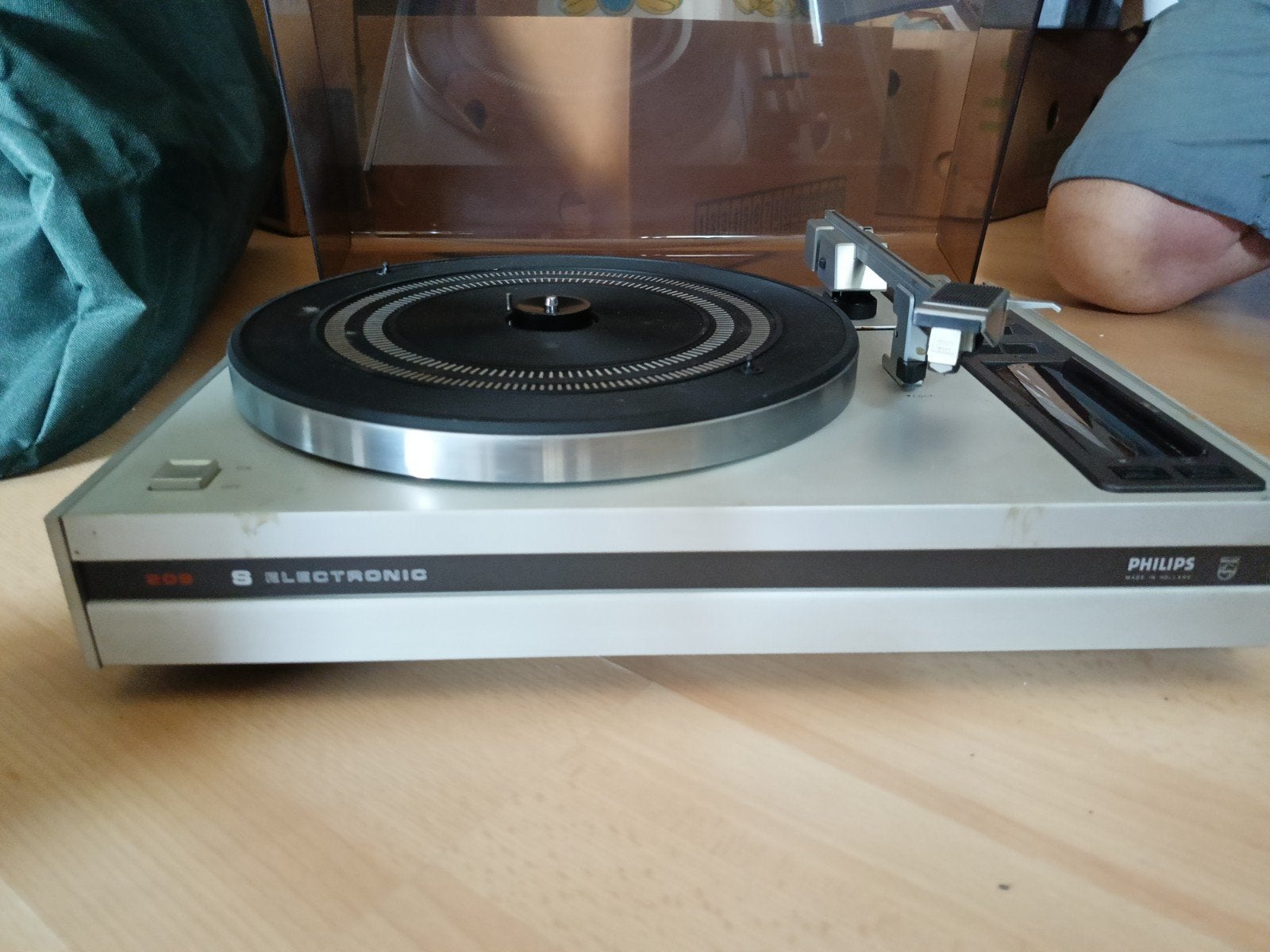 Philips 209 S Electronic Platenspeler, Ophalen, Gebruikt, Platenspeler, Philips