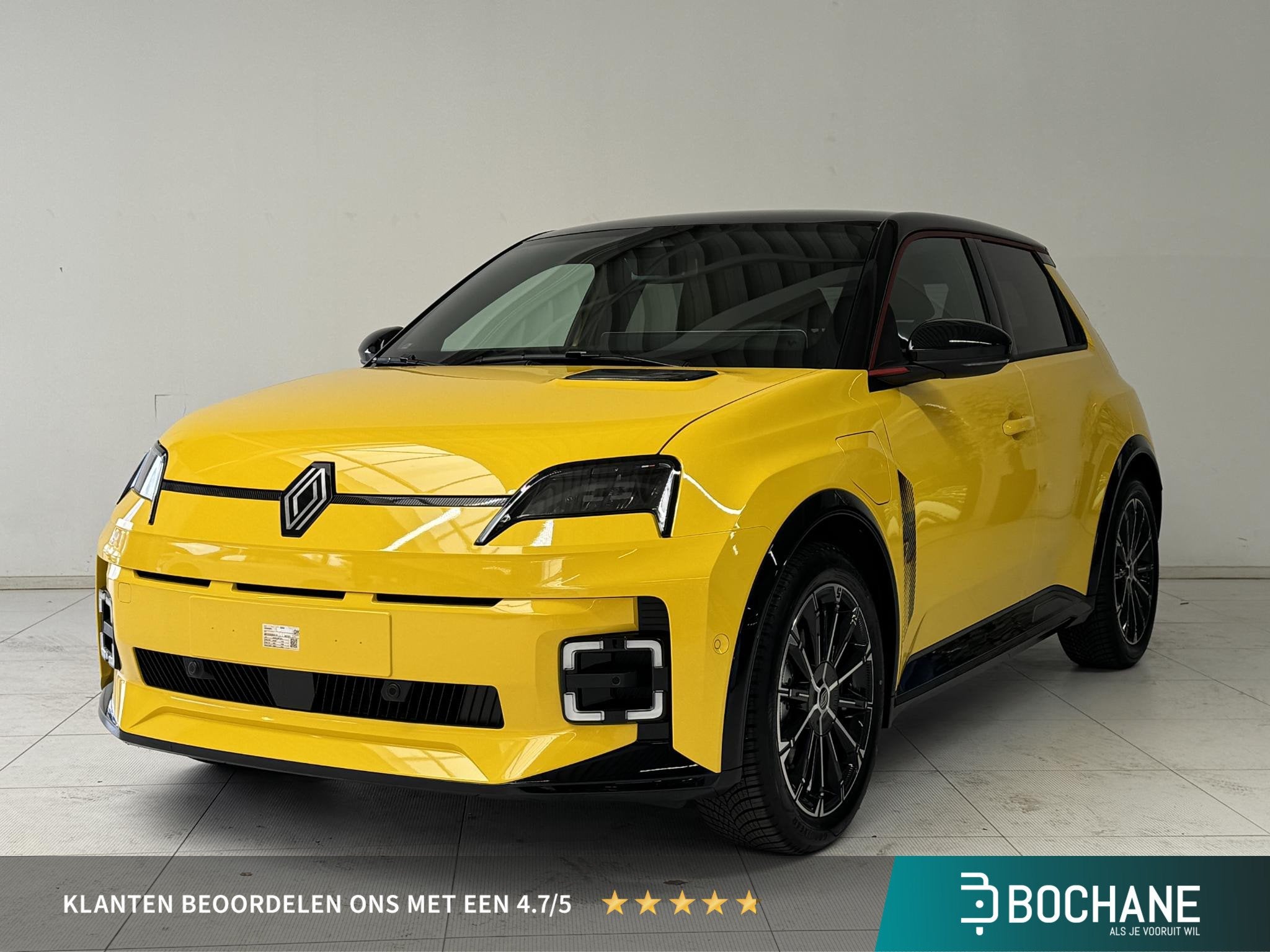 Renault 5 urban range iconic cinq 40 kWh VOORRAAD VOORDEEL, Auto's, Stof, Huisgarantie, Met garantie (alle), 122 pk