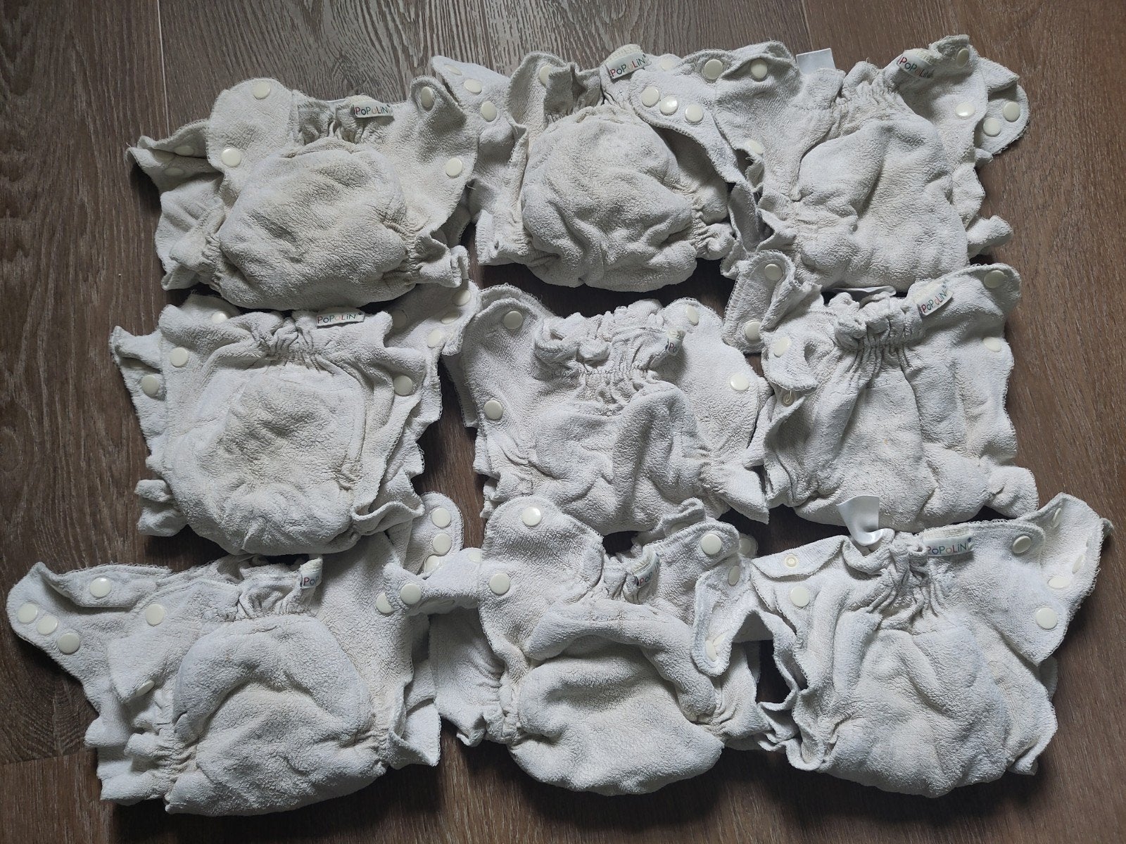 Popolini wasbare luiers maat S, Kinderen en Baby's, Badjes en Verzorging, Ophalen of Verzenden, Gebruikt, Overige typen, Overige merken