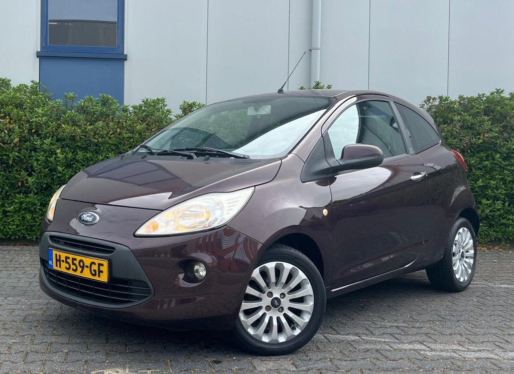 FORD Ka 1.2 51KW Cool &amp; Sound, Auto's, Ford, Stof, Gebruikt, 1242 cc, 4 cilinders
