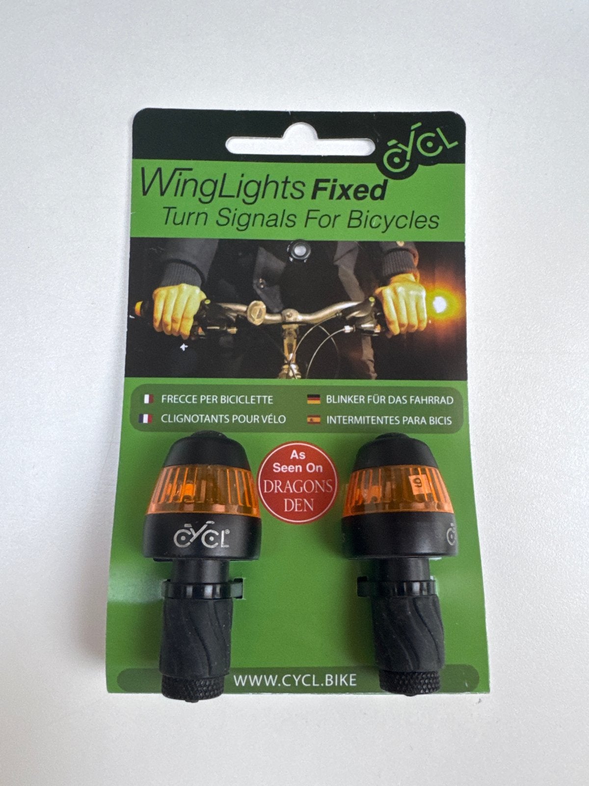 WingLights Fixed Fiets Knipperlichten - Nieuw in verpakking, Ophalen, Waterbestendig, Nieuw, Batterij