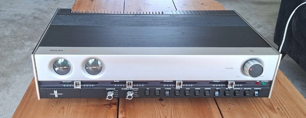Zeer mooie Philips 22AH561 Versterker, Overige merken, Ophalen of Verzenden, Zo goed als nieuw, Minder dan 60 watt