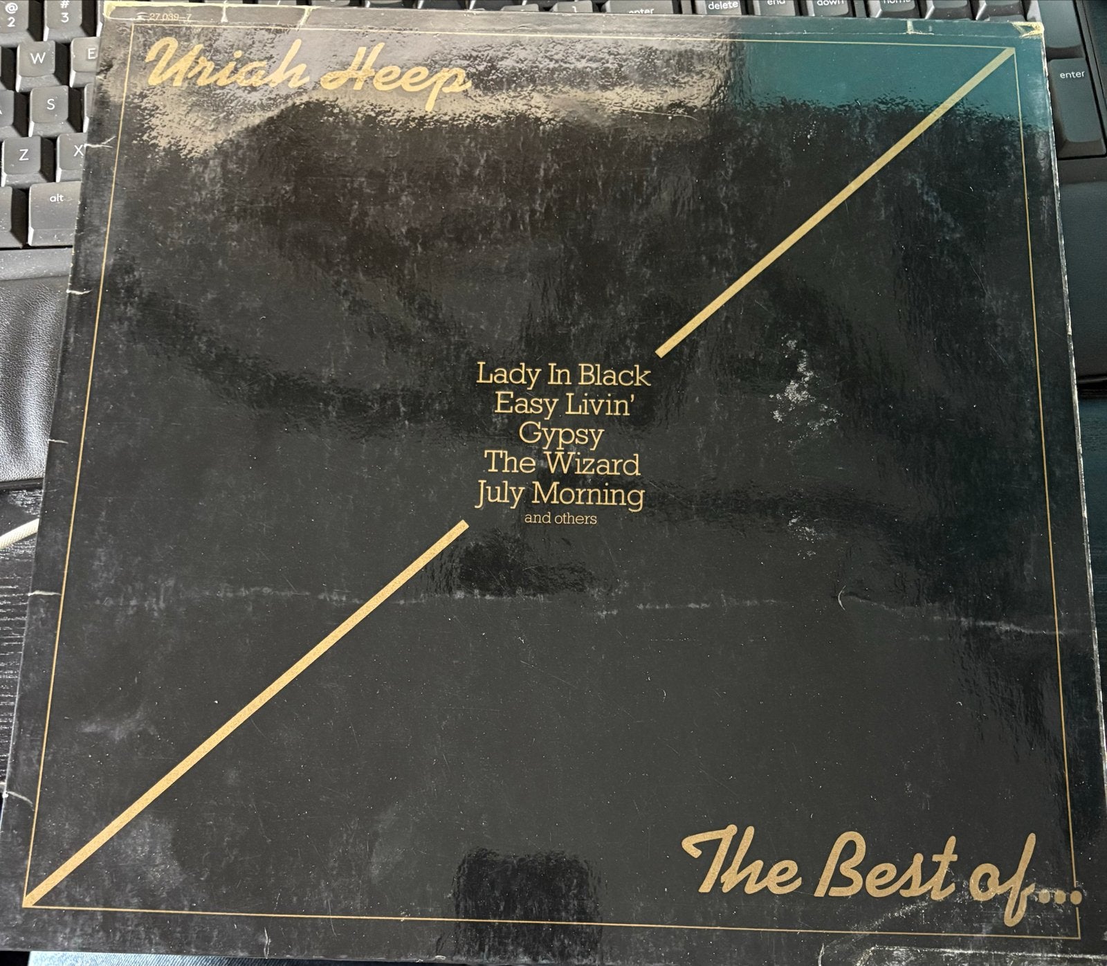 Uriah Heep - The Best Of Uriah Heep LP (1975), LP, Hard Rock, Ophalen of Verzenden, Zo goed als nieuw