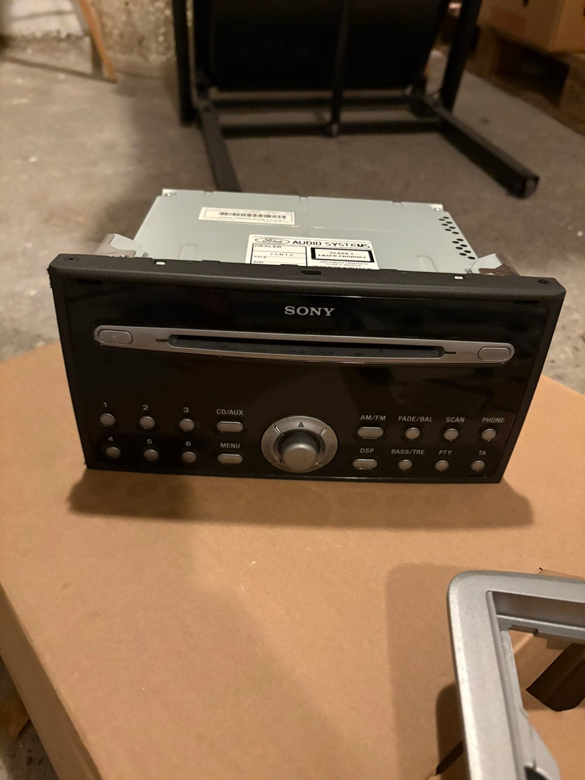 Sony autoradio en front Ford Focus, Ophalen of Verzenden, Gebruikt