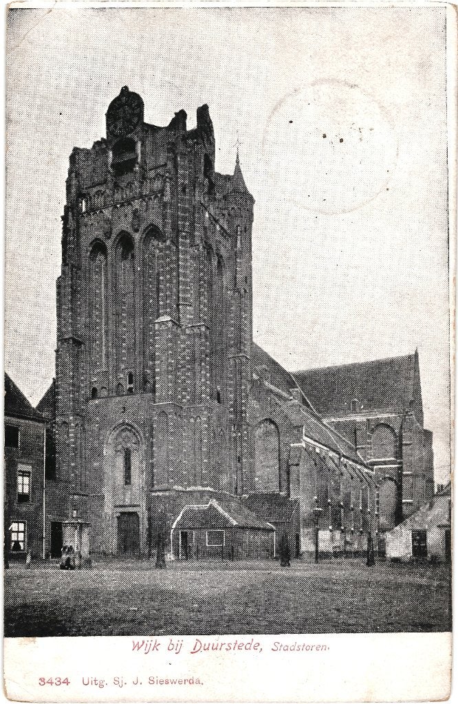 936119	Wijk	bij Duurstede	Stadstoren	beg vorige eeuw	Gelopen