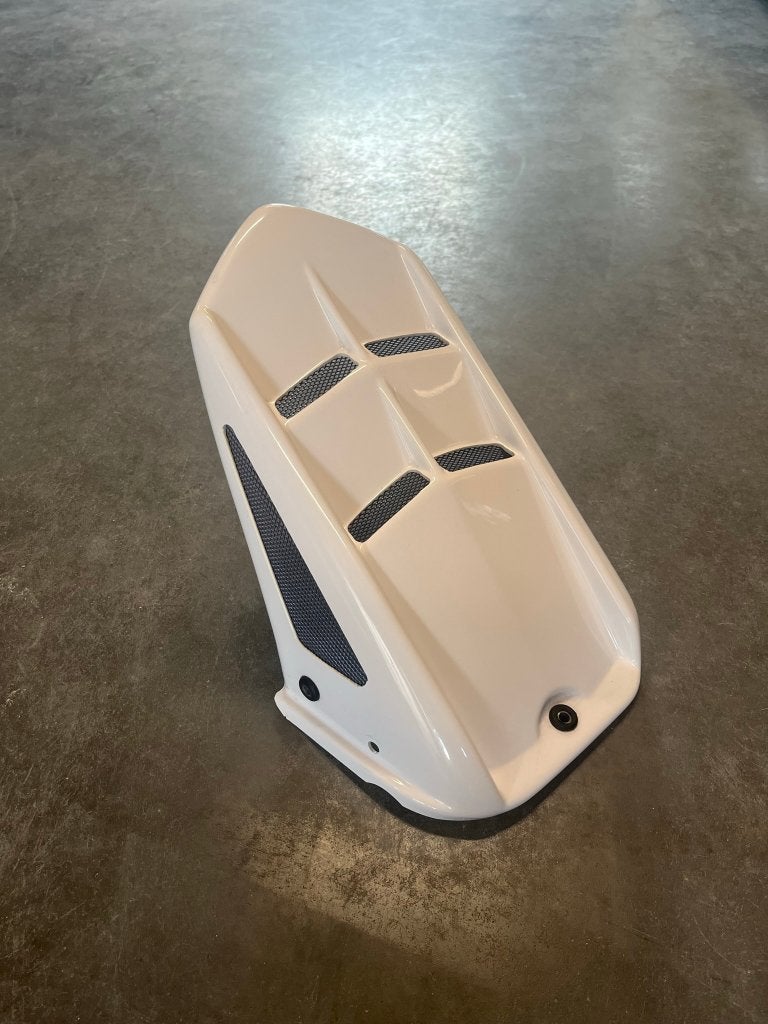 Witte hugger/achterspatbord GSXR GSX-R 600/750 K6-K9 06-09, Ophalen, Gebruikt