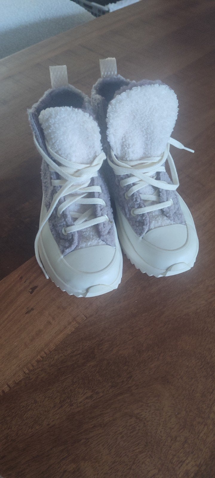 Converse Run Star Hike High Sherpa Vapor Mauve, Kleding | Dames, Ophalen of Verzenden