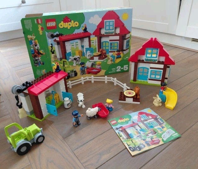 LEGO Duplo Boerderij 10869, Kinderen en Baby's, Ophalen, Zo goed als nieuw, Compleet, Duplo