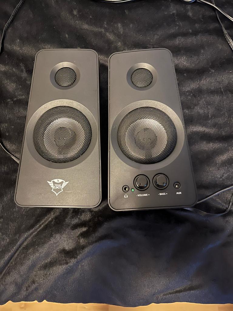 Trust GXT 608 Illuminated 2.0 PC speakerset, Computers en Software, Pc speakers, Refurbished, Audiokanaal 2.0, Ophalen of Verzenden