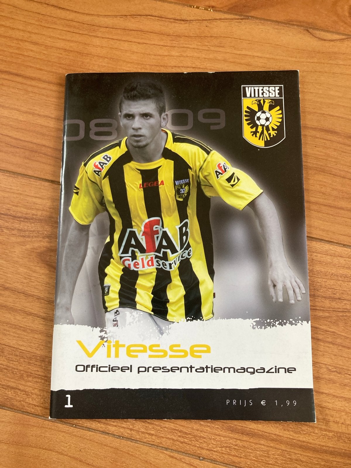 Vitesse Presentatiegids 2008/2009 - Officieel Magazine, Ophalen of Verzenden