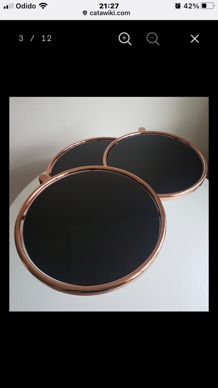 Foto 12 van Vintage Swivel tafel MILO BAUGHMAN style, Leitmotiv