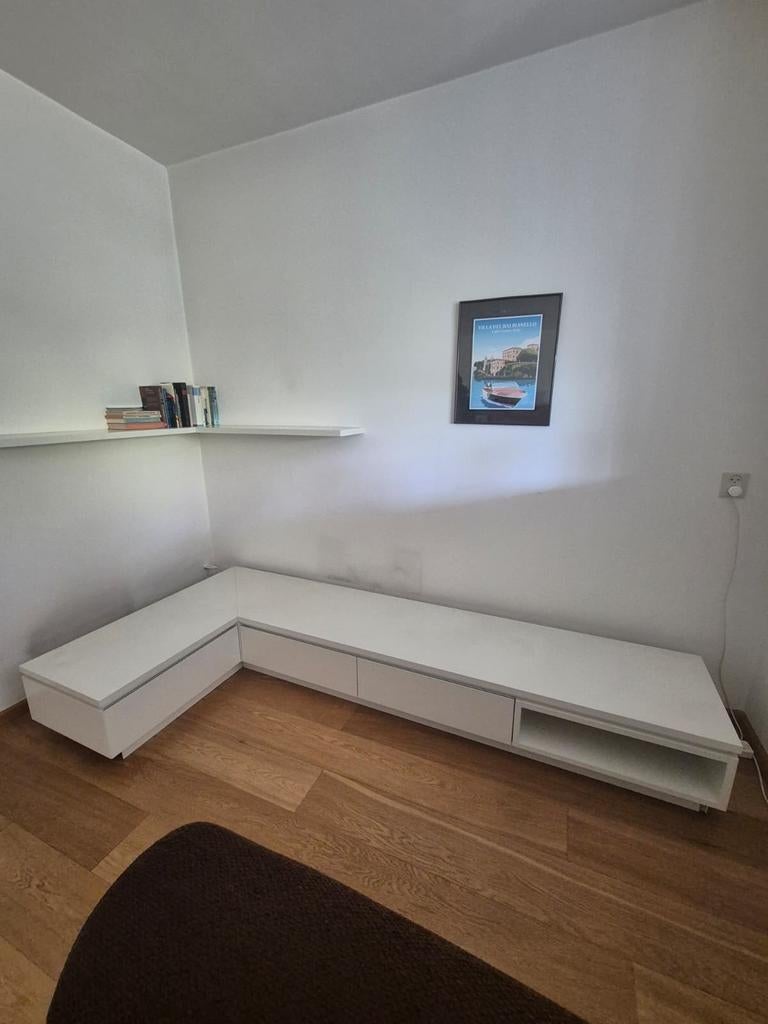 Interlübke tv meubel, Ophalen, Zo goed als nieuw, 200 cm of meer, Minder dan 100 cm