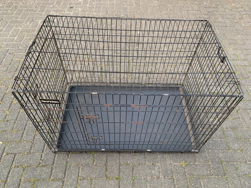 Feandrea hondenbench kooi XXL opvouwbaar, Dieren en Toebehoren, Hondenhokken, Ophalen, 65 tot 100 cm, Hondenhok, 110 cm of meer