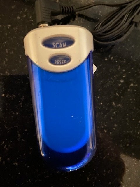 pocket scan fm radio jaren '90, Ophalen of Verzenden, Zo goed als nieuw, Transistorradio