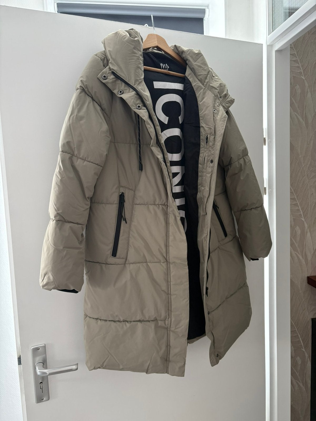 Winterjas, Ophalen of Verzenden, Zo goed als nieuw, Maat 42/44 (L), Groen