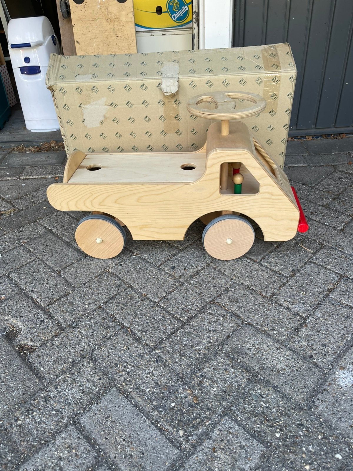 Janbibejan TRUCK NIEUW, Ophalen, Nieuw, Rij- of Hobbelspeelgoed
