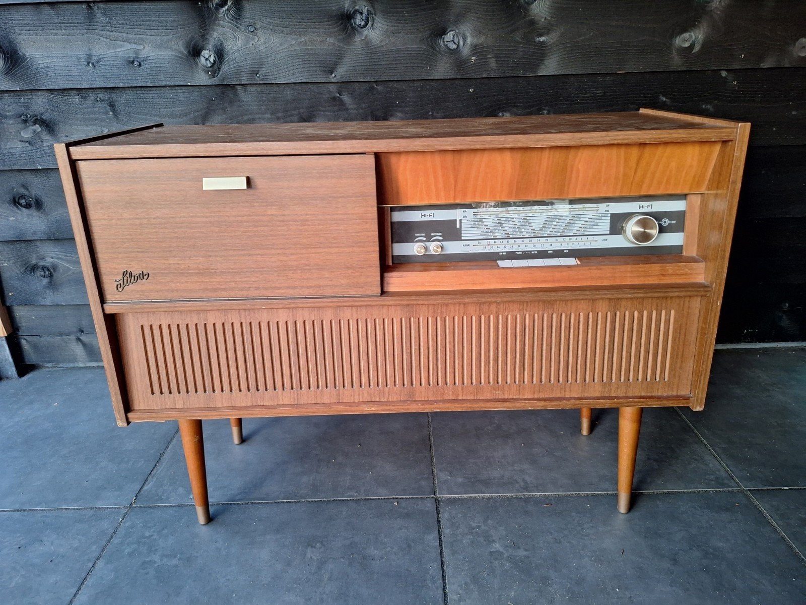 Vinttage Retro Silva Radiomeubel jaren '60 – Mid-Century, Ophalen