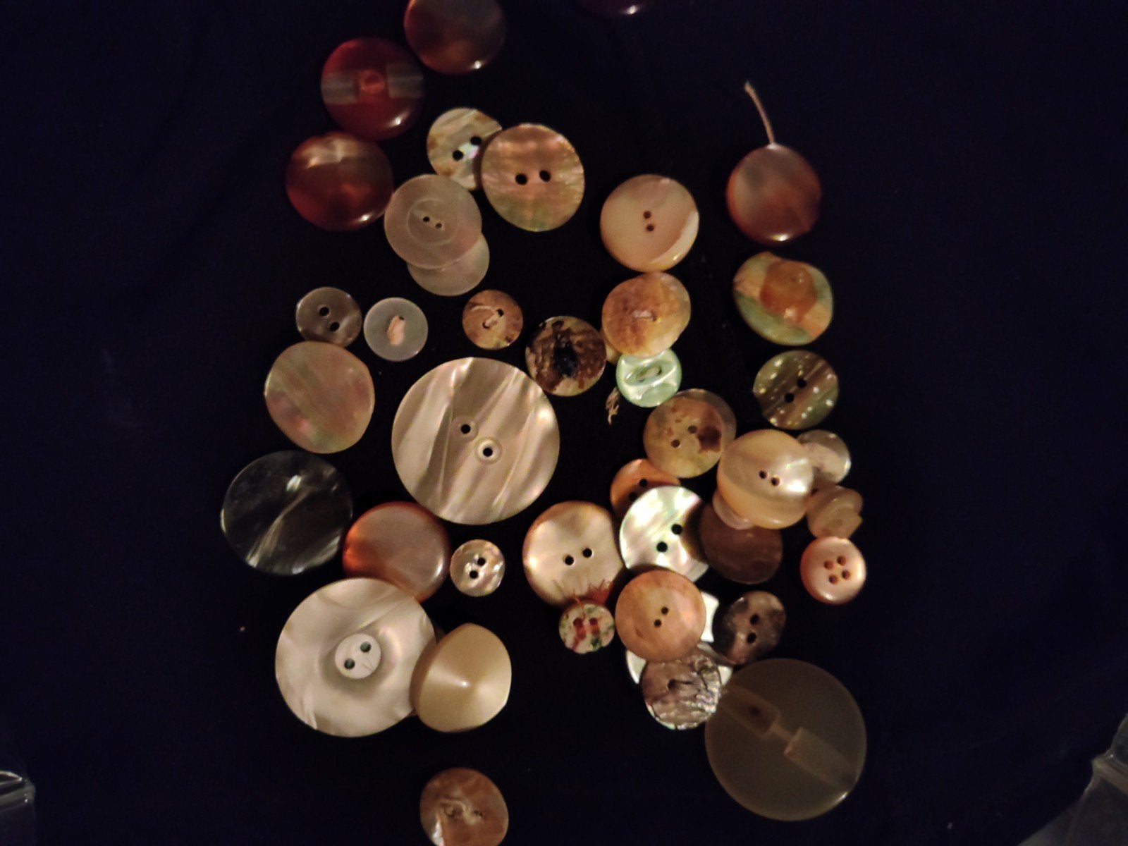 Parelmoer knopen, alle maten, Ophalen of Verzenden, Nieuw, Knoop of Knopen