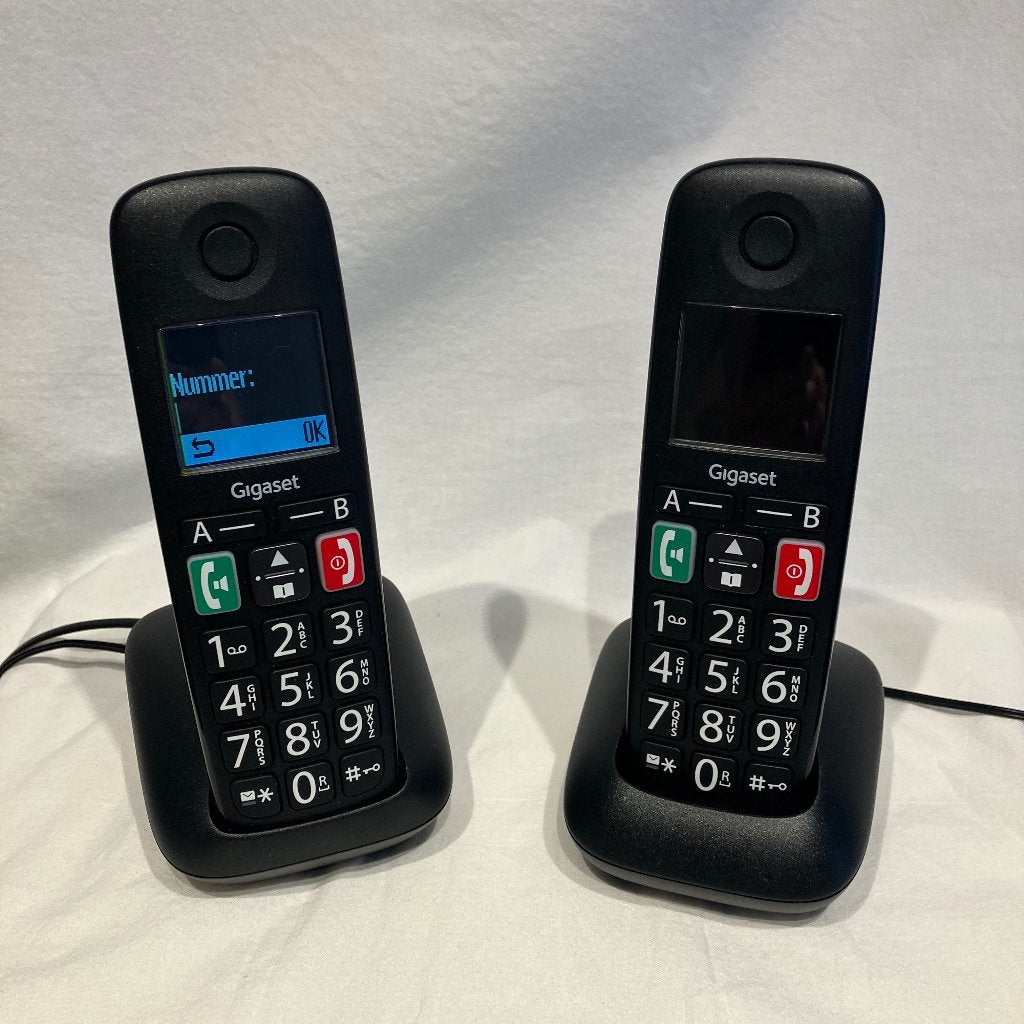 Gigaset Duo E290, Ophalen of Verzenden, Zo goed als nieuw, 2 handsets