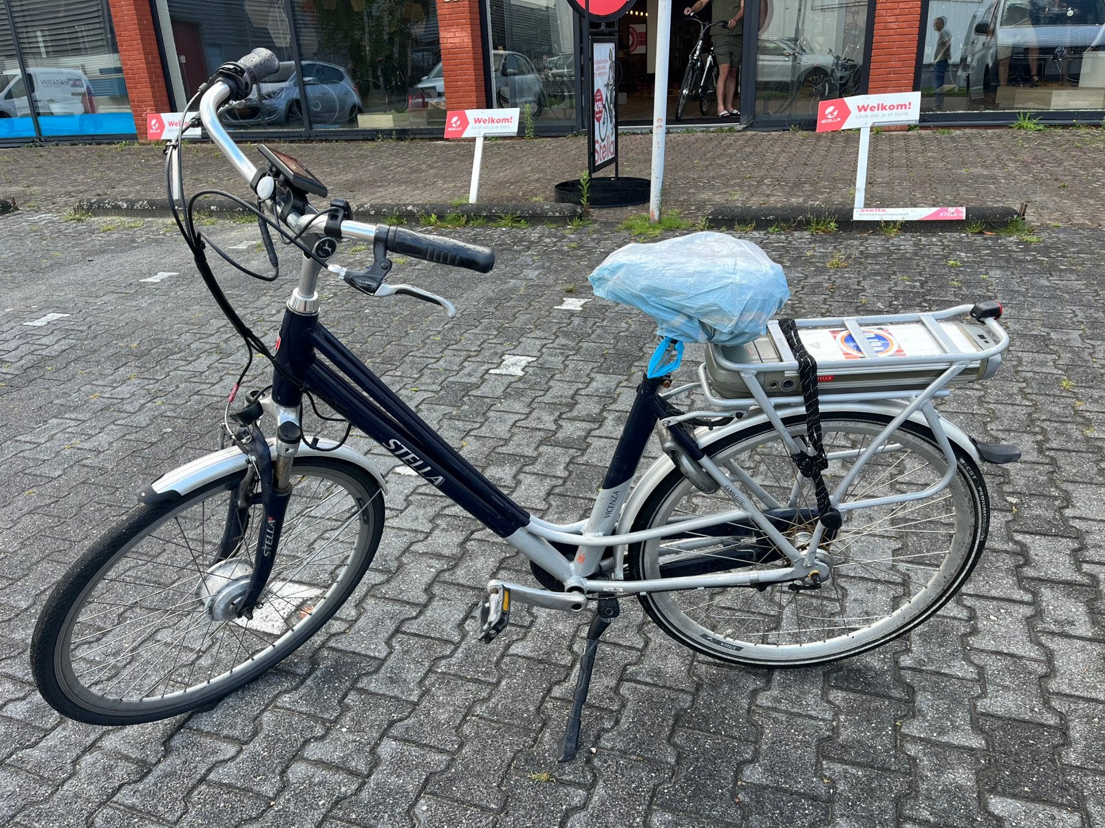 Fiets Stella voor onderdelen, Gebruikt, 51 tot 55 cm, 30 tot 50 km per accu, Ophalen
